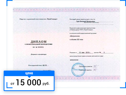 Профессиональная переподготовка по метрологии
